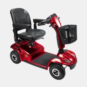 Invacare Leo Mobility Scooter - Red + FREE Bag worth $150